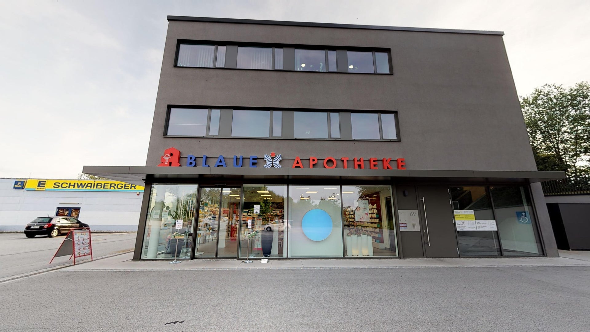Blaue Apotheke in der Alten Straße, Passau